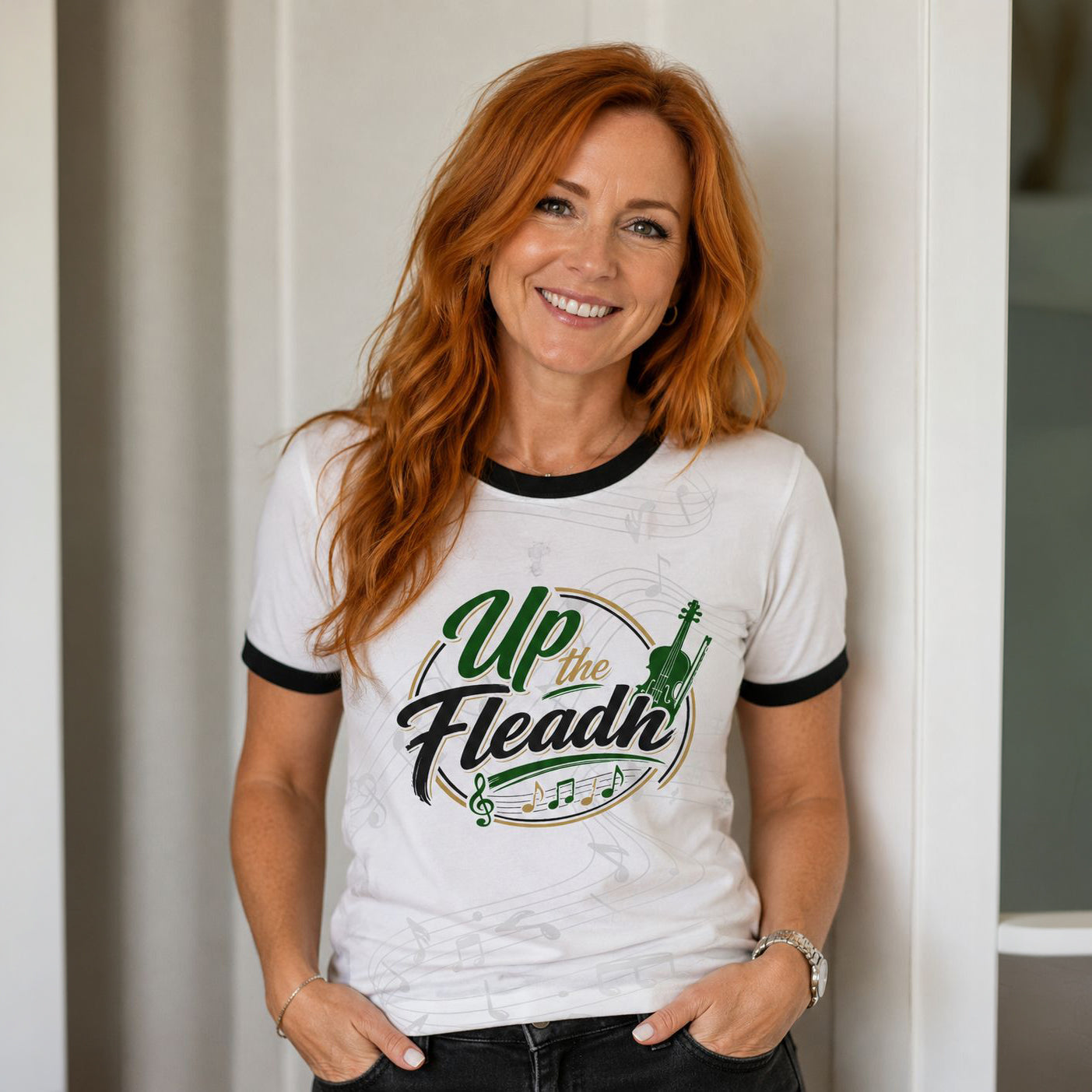 Up the Fleadh Jersey - White